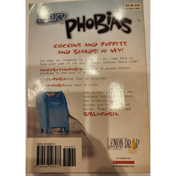 Funky Phobias - Paperback By Corinne Pyle- Scholastic 2004 - NEW - Picture 5 of 7